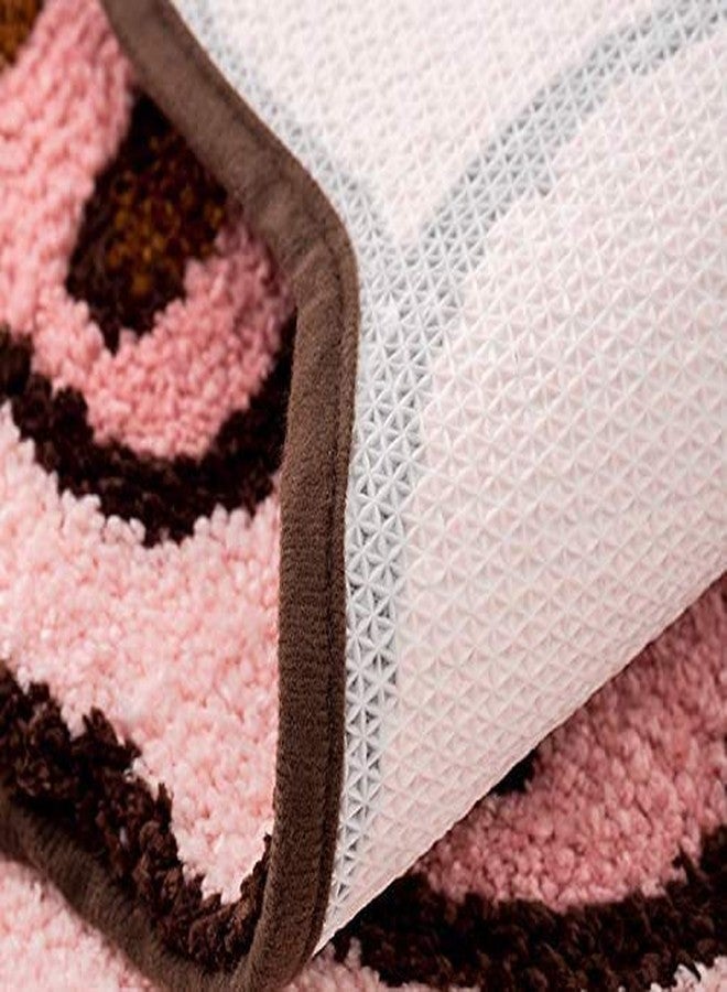 HYST Thick Pink Pig Design Cute Bathroom mat,Showroom Bathmat,Non-Slip Bath Rugs,Play Carpet Area Rug for Kids,Photography Props,Home Decor,Indoor mat,Plush Bathroom Rugs(Pig's Head) - Image 5